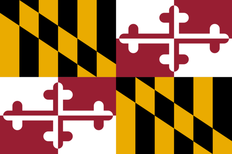 The Maryland Flag, adopted in October 1880, 15 years after the Civil War